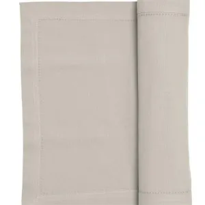 RANS Elegant Hemstitch Oatmeal Runner by null, a Table Cloths & Runners for sale on Style Sourcebook
