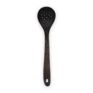 VTWonen Black Acacia Wood Slotted Spoon by null, a Knives for sale on Style Sourcebook