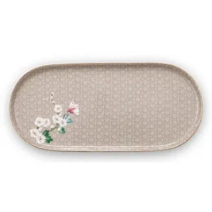PIP Studio Blushing Birds Khaki 25cm Milk and Sugar Kamini Plate by null, a Plates for sale on Style Sourcebook