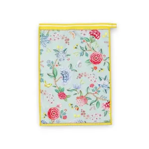 PIP Studio Blushing Birds All Over Print Blue Tea Towel by null, a Tea Towels for sale on Style Sourcebook