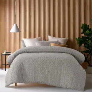 Accessorize Gregory Jacquard Quilt Cover Set by null, a Quilt Covers for sale on Style Sourcebook