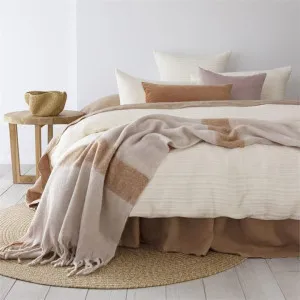 Bambury Lores Stone Quilt Cover Set by null, a Quilt Covers for sale on Style Sourcebook