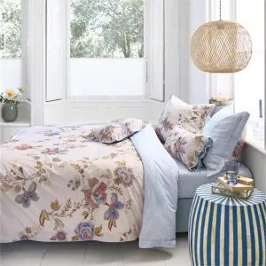 PIP Studio Cece Fiore Cotton White Quilt Cover Set by null, a Quilt Covers for sale on Style Sourcebook