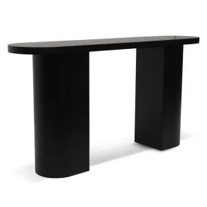 Catalina 1.5m Console Table - Black Oak by Interior Secrets - AfterPay Available by Interior Secrets, a Console Table for sale on Style Sourcebook