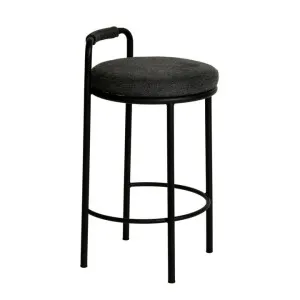 Set of 2 - Karimi 65cm Bar Stool - Charcoal Grey by Interior Secrets - AfterPay Available by Interior Secrets, a Bar Stools for sale on Style Sourcebook