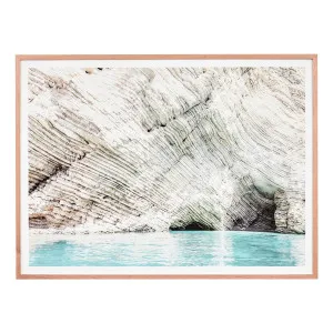 White Cliff Framed Print in 87 x 62cm by OZ Design, a Prints for sale on Style Sourcebook