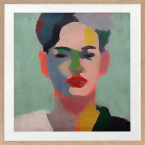 Chromatic Gaze Framed Art Print by Urban Road, a Prints for sale on Style Sourcebook