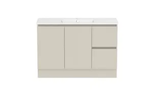 Ascot Floor Or Wall Mount Vanity 1210mm 2 Draw Rh 2 Door Amaro | Made From MDF In Cream By Raymor by Raymor, a Vanities for sale on Style Sourcebook