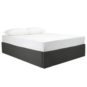 Milton Flush Bed Base Charcoal by null, a Beds & Bed Frames for sale on Style Sourcebook