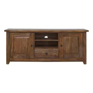 Mango Creek Entertainment Unit 160cm in Rustic Chocolate by OZ Design, a Entertainment Units & TV Stands for sale on Style Sourcebook
