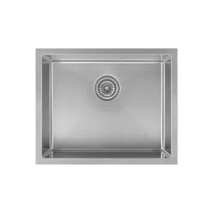 Sola Outdoor Single Sink 550mm - Stainless Steel by ABI Interiors Pty Ltd, a Outdoor Accessories for sale on Style Sourcebook