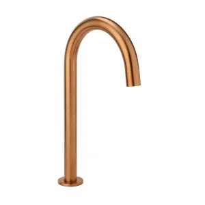 Sensor Gooseneck Hob Spout - Brushed Copper by ABI Interiors Pty Ltd, a Bathroom Taps & Mixers for sale on Style Sourcebook