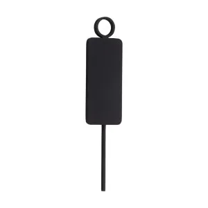 Male Restroom Sign - 140mm - Matte Black by ABI Interiors Pty Ltd, a Outdoor Accessories for sale on Style Sourcebook