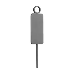 Male Restroom Sign - 140mm - Brushed Gunmetal by ABI Interiors Pty Ltd, a Outdoor Accessories for sale on Style Sourcebook