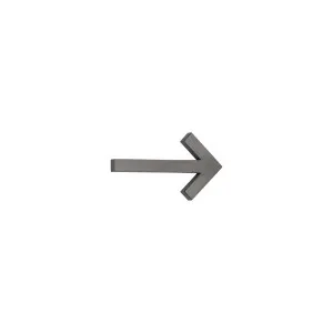 Arrow Sign - 60mm - Brushed Gunmetal by ABI Interiors Pty Ltd, a Outdoor Accessories for sale on Style Sourcebook