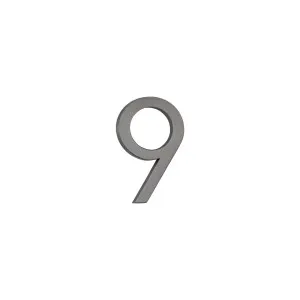 9 Number - 60mm - Brushed Gunmetal by ABI Interiors Pty Ltd, a Outdoor Accessories for sale on Style Sourcebook