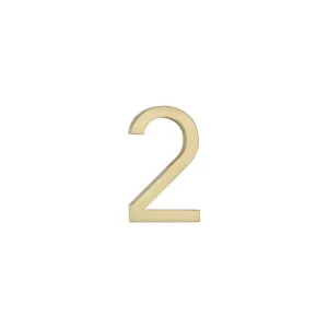 2 Number - 60mm - Brushed Brass by ABI Interiors Pty Ltd, a Outdoor Accessories for sale on Style Sourcebook
