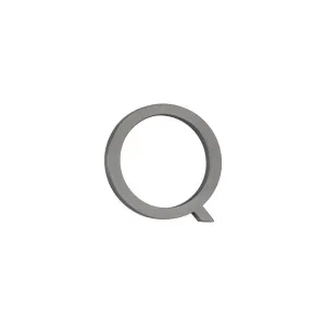 Q Letter - 60mm - Brushed Gunmetal by ABI Interiors Pty Ltd, a Outdoor Accessories for sale on Style Sourcebook