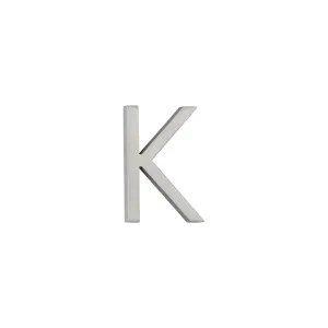 K Letter - 60mm - Stainless Steel by ABI Interiors Pty Ltd, a Outdoor Accessories for sale on Style Sourcebook