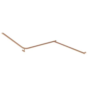 Aliro Accessible 140° Continuous Grab Rail - Brushed Copper by ABI Interiors Pty Ltd, a Bathroom Accessories for sale on Style Sourcebook