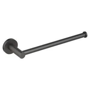 Elysian Hand Towel Holder - Brushed Gunmetal by ABI Interiors Pty Ltd, a Kitchen Organisers & Storage for sale on Style Sourcebook