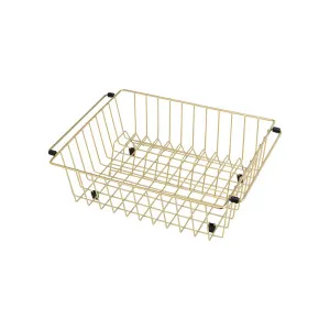 Bench Top Dish Rack - Essential Series - Brushed Brass by ABI Interiors Pty Ltd, a Kitchen Sinks for sale on Style Sourcebook