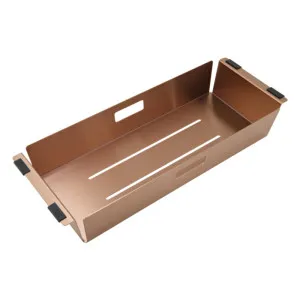 Felicity Kitchen Sink Colander Accessory - Brushed Copper by ABI Interiors Pty Ltd, a Utensils & Gadgets for sale on Style Sourcebook