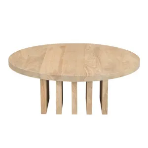 Tuni Mango Wood Round Coffee Table by null, a Coffee Table for sale on Style Sourcebook