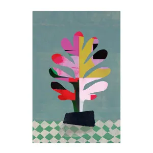 Colourful Plant by Gioia Wall Art, a Prints for sale on Style Sourcebook