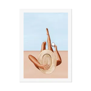 Poolside Girl by Gioia Wall Art, a Prints for sale on Style Sourcebook