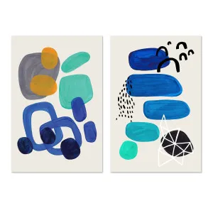 Raindrops And Waterfalls, Set Of 2 by Gioia Wall Art, a Prints for sale on Style Sourcebook