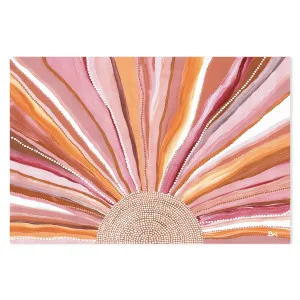 Rising Sun, Bold Earthy Tones by Gioia Wall Art, a Aboriginal Art for sale on Style Sourcebook