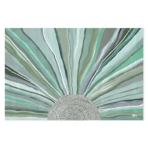 Rising Sun, Green Tones by Gioia Wall Art, a Aboriginal Art for sale on Style Sourcebook