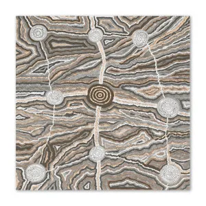Worm Dreaming, Brown Tones by Gioia Wall Art, a Aboriginal Art for sale on Style Sourcebook