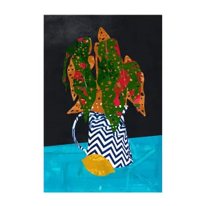 Zigzag Vase by Gioia Wall Art, a Prints for sale on Style Sourcebook
