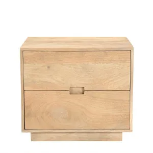 Bari Bedside Table - 2 Drawer by null, a Bedside Tables for sale on Style Sourcebook