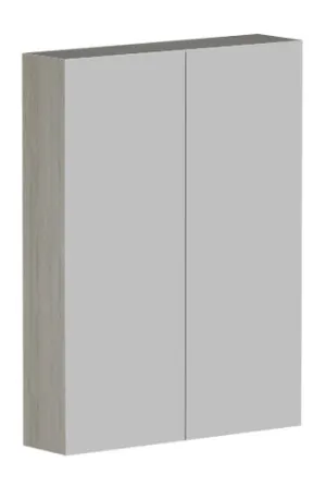 Ascot Mirror Cabinet 600mm Palomera Oak | Made From MDF In Timber Look By Raymor by Raymor, a Vanity Mirrors for sale on Style Sourcebook