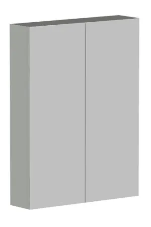Ascot Mirror Cabinet 600mm Nouveau | Made From MDF In Grey By Raymor by Raymor, a Vanity Mirrors for sale on Style Sourcebook