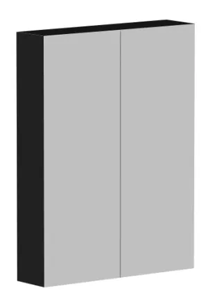 Ascot Mirror Cabinet 600mm | Made From MDF In Black By Raymor by Raymor, a Vanity Mirrors for sale on Style Sourcebook