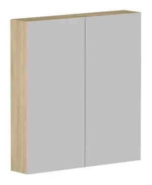 Ascot Mirror Cabinet 750mm Plantation Ash | Made From MDF In Grey By Raymor by Raymor, a Vanity Mirrors for sale on Style Sourcebook