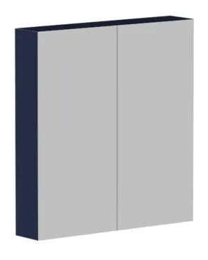 Ascot Mirror Cabinet 750mm Oxford | Made From MDF In Blue By Raymor by Raymor, a Vanity Mirrors for sale on Style Sourcebook