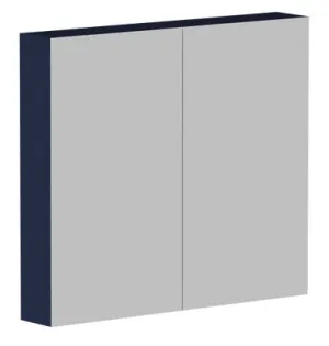 Ascot Mirror Cabinet 900mm Oxford | Made From MDF In Blue By Raymor by Raymor, a Vanity Mirrors for sale on Style Sourcebook