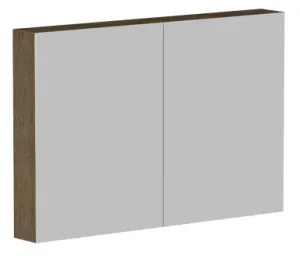 Ascot Mirror Cabinet 1200mm Natural Walnut | Made From MDF In Timber Look By Raymor by Raymor, a Vanity Mirrors for sale on Style Sourcebook