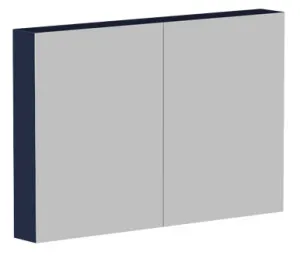 Ascot Mirror Cabinet 1200mm Oxford | Made From MDF In Blue By Raymor by Raymor, a Vanity Mirrors for sale on Style Sourcebook