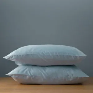 Canningvale Alessia Pillowcase Pair - Serene Green, Bamboo Cotton by Canningvale, a Pillow Cases for sale on Style Sourcebook