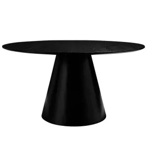 Soho Round Dining Table Black by null, a Dining Tables for sale on Style Sourcebook