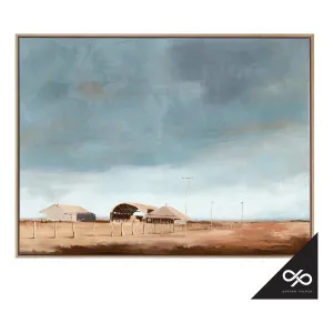 Earthen Box Framed Canvas in 123 x 93cm by OZ Design, a Painted Canvases for sale on Style Sourcebook