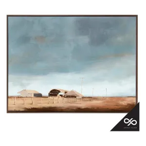 Earthen Box Framed Canvas in 123 x 93cm by OZ Design, a Painted Canvases for sale on Style Sourcebook