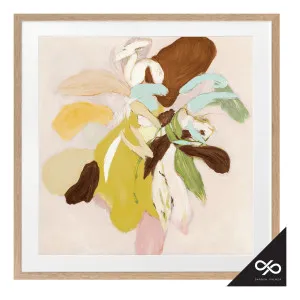 Native Framed Print in 84 x 84cm by OZ Design, a Prints for sale on Style Sourcebook