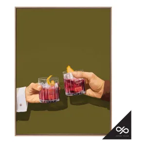 Chin Chin Box Canvas in 123 x 163cm by OZ Design, a Painted Canvases for sale on Style Sourcebook